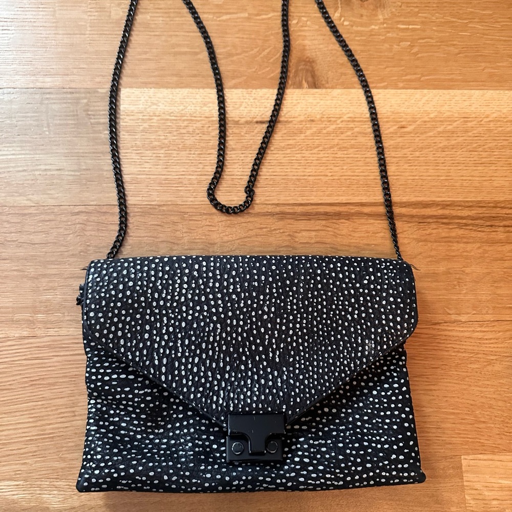 Loeffler Randall clutch with chain